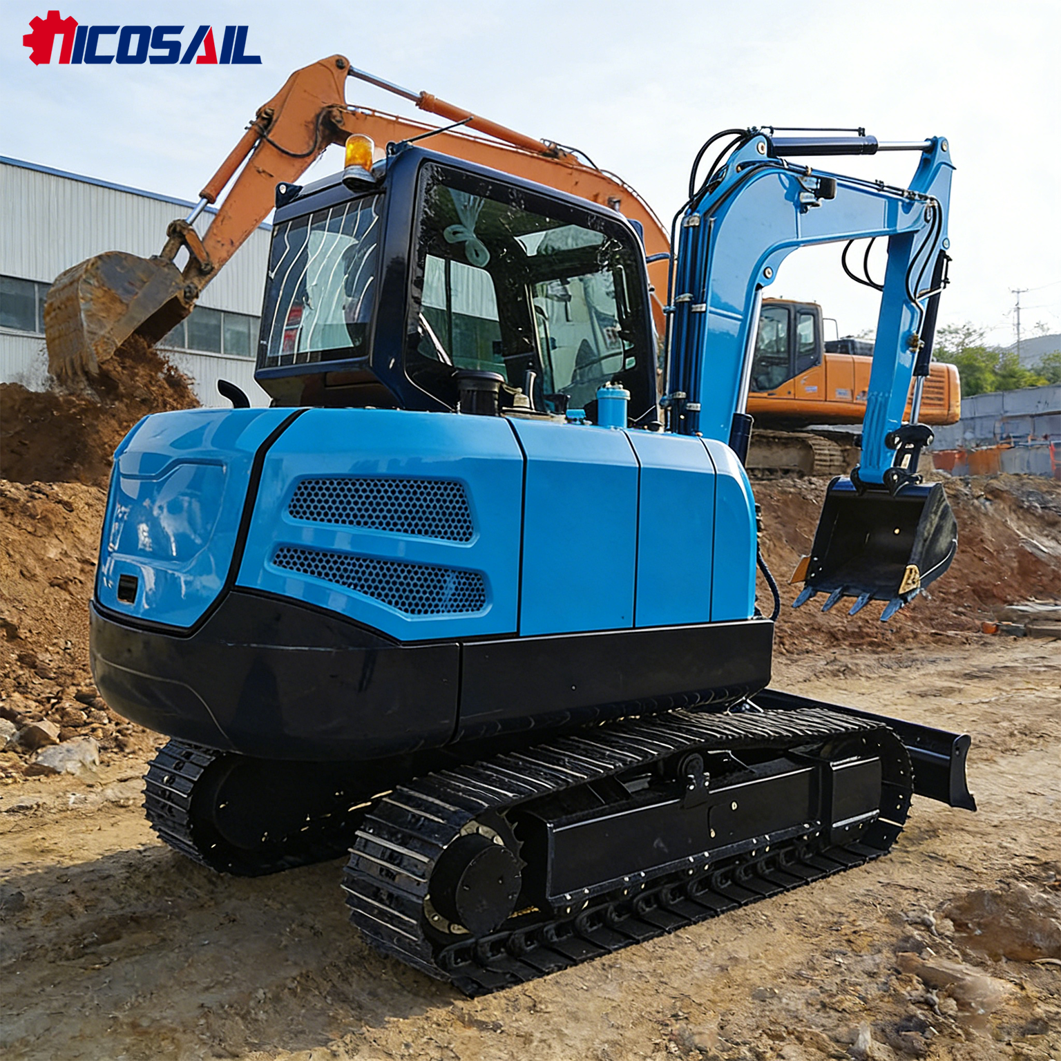 Agriculture Farming Job - 906 Small Excavator EPA Approved, Great