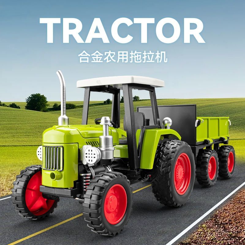 Alloy Farm Tractor Toy with Tr - Agriculture Farming For Kids incelemesi ve fiyatı