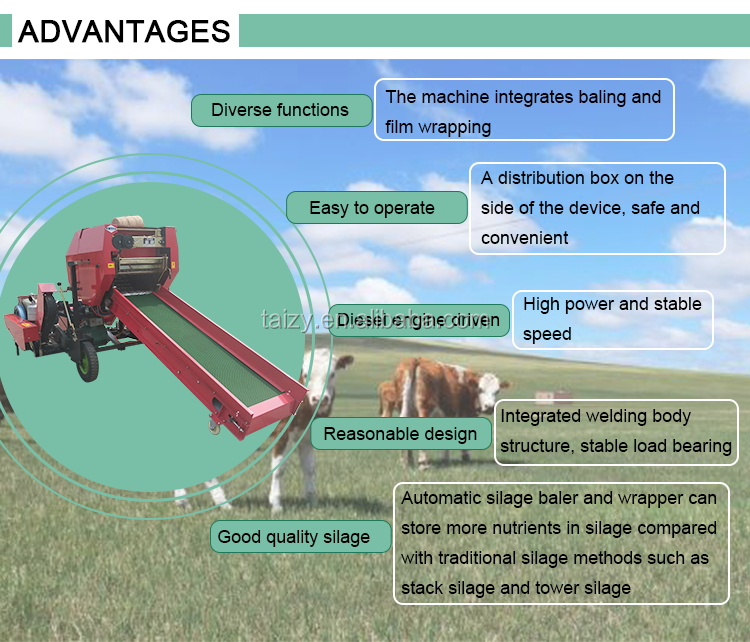 2026 SELL 2026 Full Automatic  - Silage Baler Machine incelemesi ve fiyatı