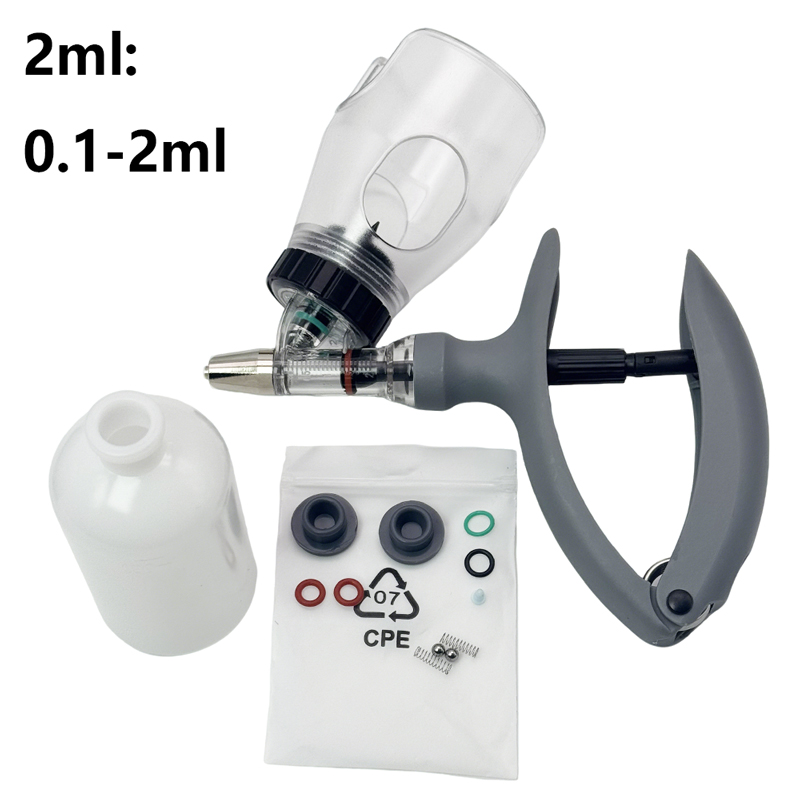 1 Pc 2/5ml Poultry Automatic S - Veterinary Syringe Gun incelemesi ve fiyatı