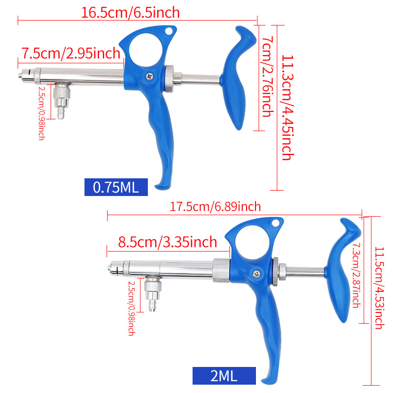 0.75Ml/2Ml Veterinary Continuo - Veterinary Syringe Gun incelemesi ve fiyatı