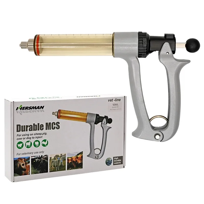 25/50ml Semi-Automatic Veterin - Veterinary Syringe Gun incelemesi ve fiyatı