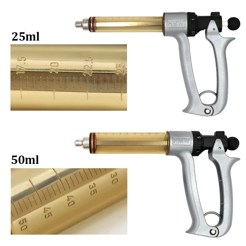 25/50ml Semi-Automatic Veterin - Veterinary Syringe Gun incelemesi ve fiyatı