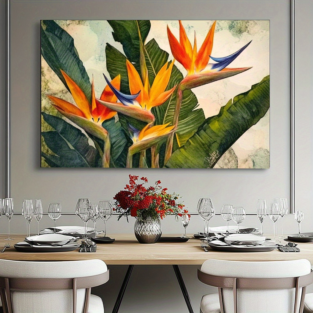 Vibrant Tropical Orchid Poster - Orchard Sprayer Tractor incelemesi ve fiyatı