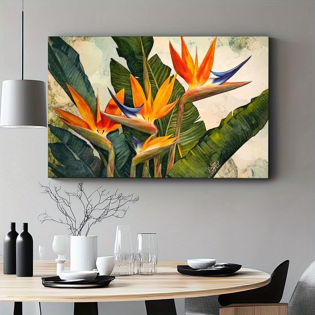 Vibrant Tropical Orchid Poster - Orchard Sprayer Tractor incelemesi ve fiyatı