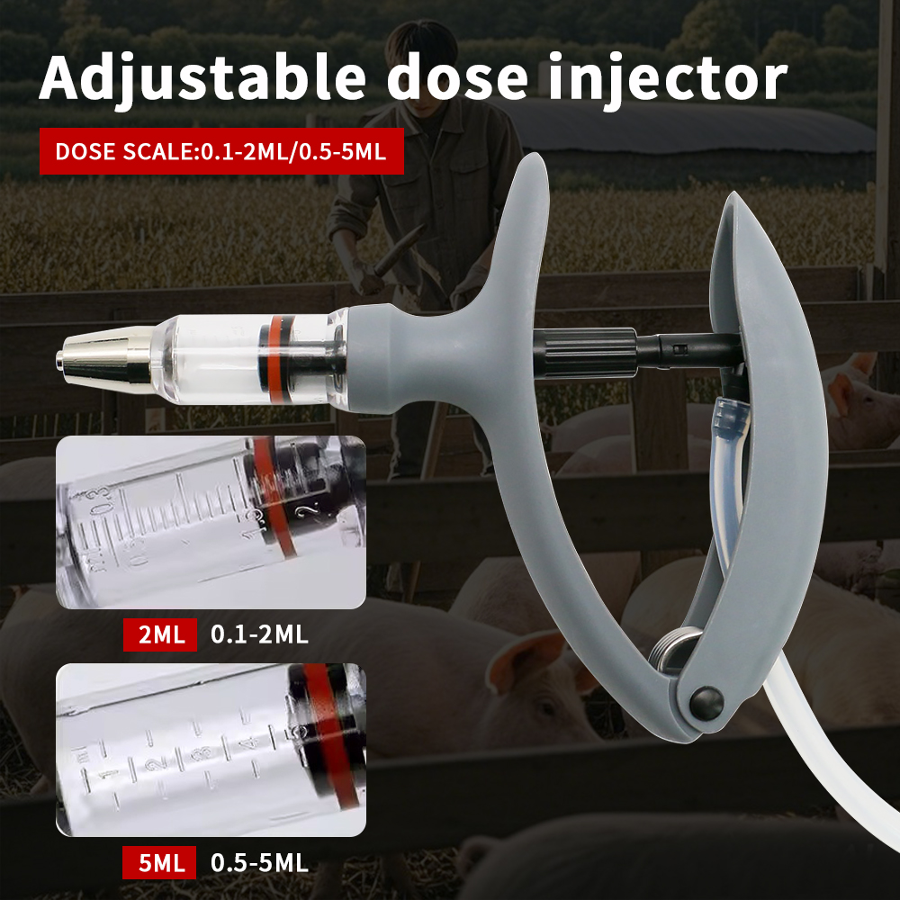 1 Pc 2ml / 5ml Animal Continuo - Veterinary Syringe Gun incelemesi ve fiyatı