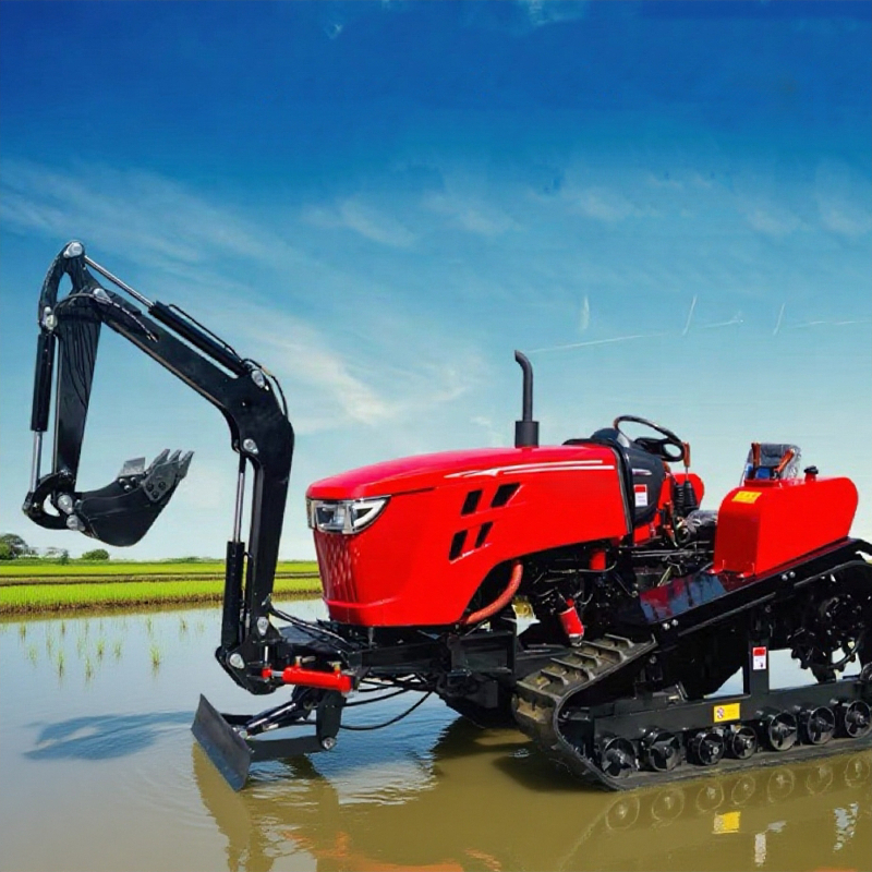 Customized 35HP Crawler Tracto - Orchard Sprayer Tractor incelemesi ve fiyatı