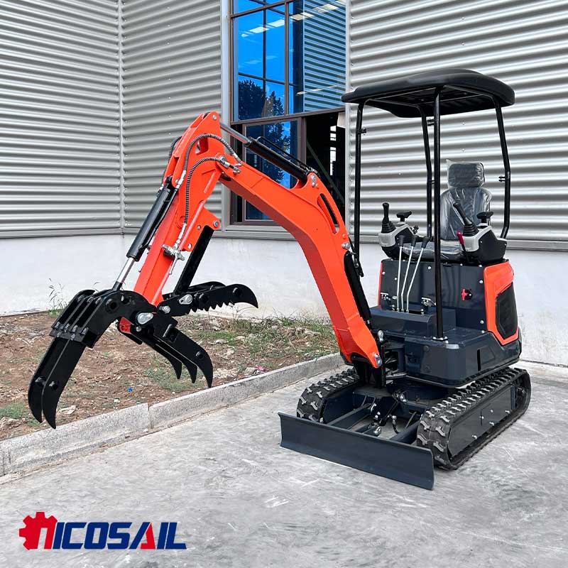 Multi-Use 1-2ton Mini Excavato - Agriculture Farming Job incelemesi ve fiyatı