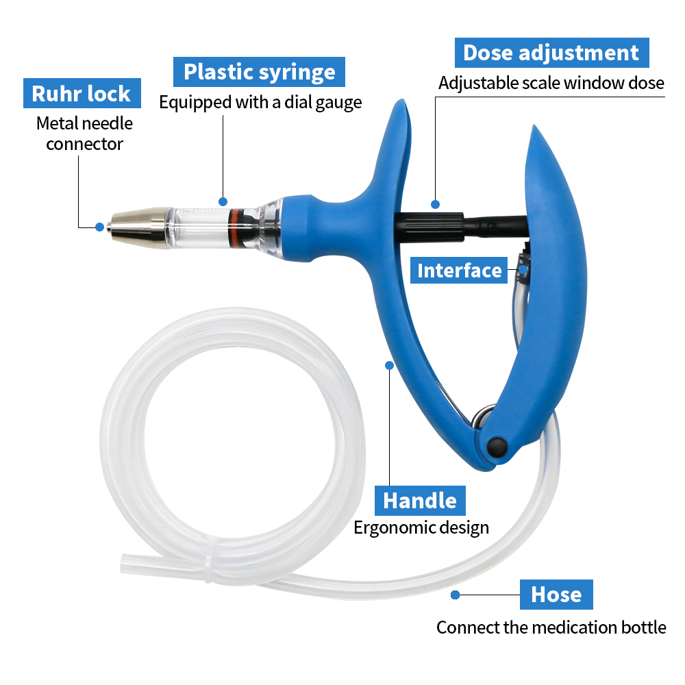 1 Pc 2ml / 5ml Animal Continuo - Veterinary Syringe Gun incelemesi ve fiyatı