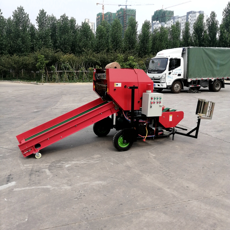 Green Storage Corn Stalk Baler - Silage Baler Machine incelemesi ve fiyatı
