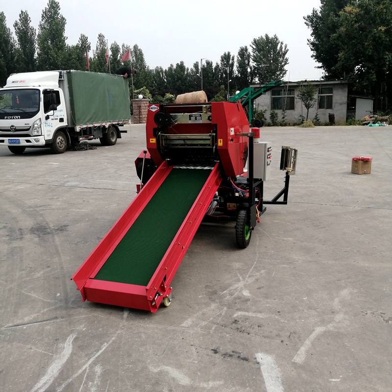 Green Storage Corn Stalk Baler - Silage Baler Machine incelemesi ve fiyatı