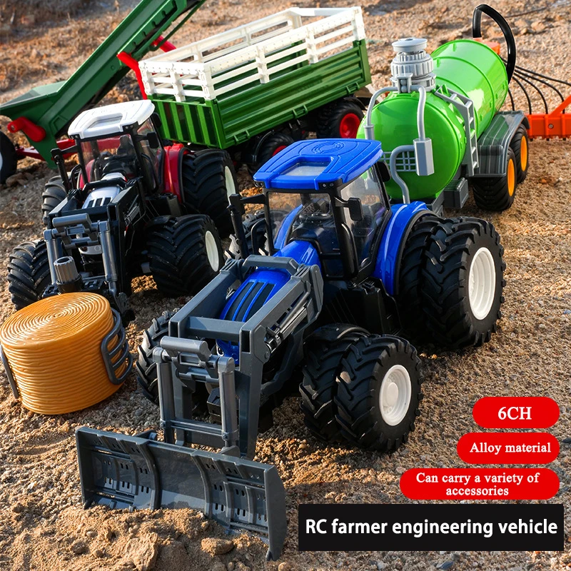 1/24 RC Tractor Trailer Truck  - Agriculture Farming For Kids incelemesi ve fiyatı