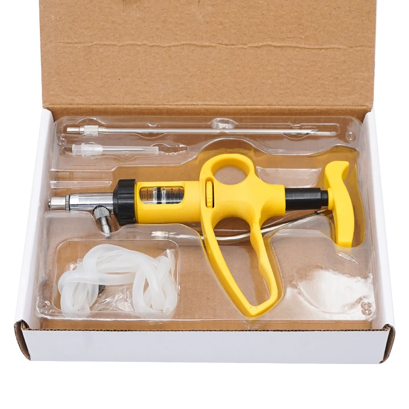 1 Set 5Ml/10Ml Adjustable Cont - Veterinary Syringe Gun incelemesi ve fiyatı