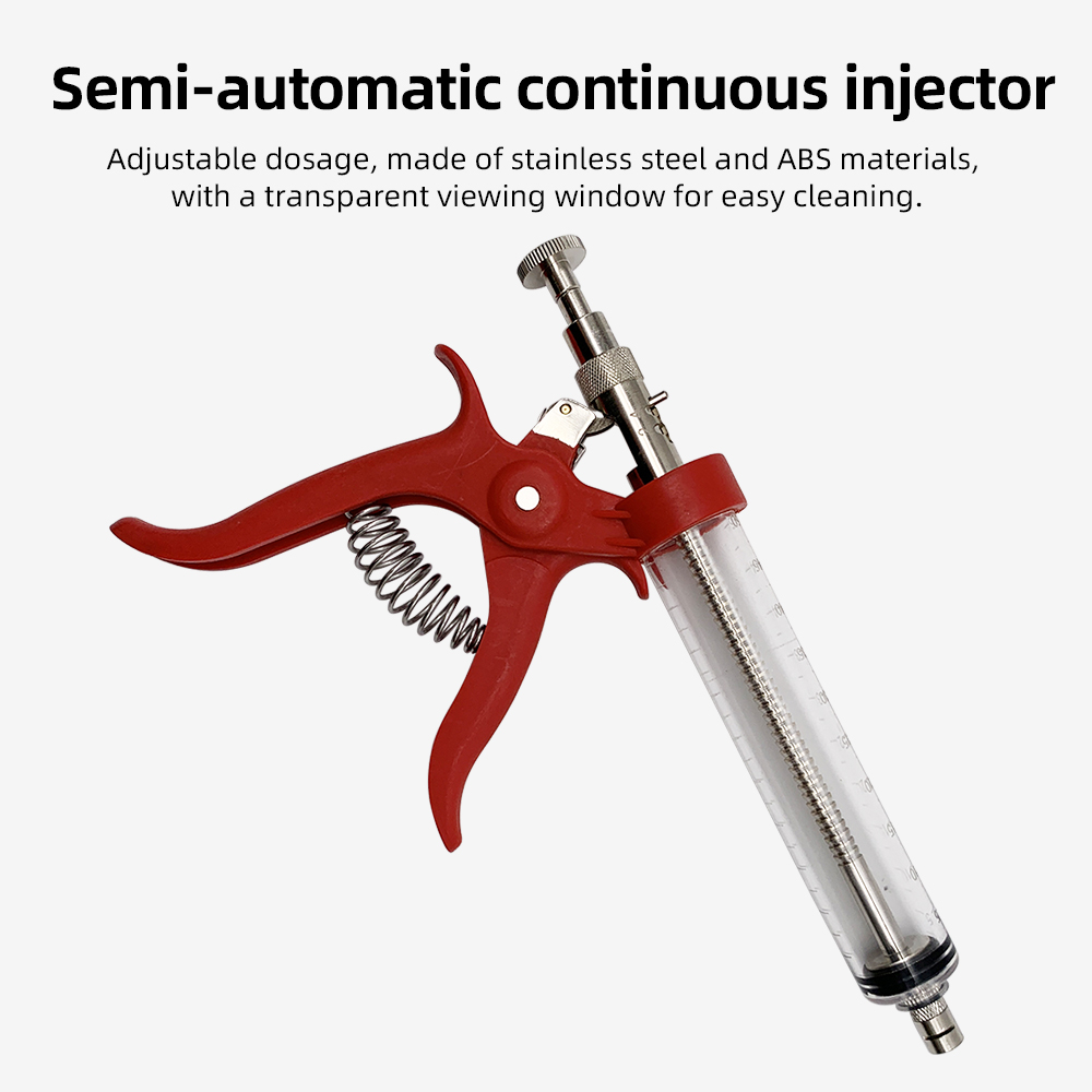 1 Pc Animal 50ml Continuous In - Veterinary Syringe Gun incelemesi ve fiyatı